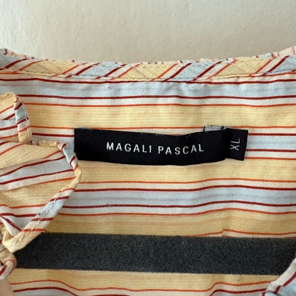 Striped Ruffle Blouse - Picture 2 of 3